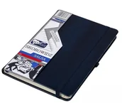 Notesy i bloczki - Skorowidz A5 Salsa granatowy - miniaturka - grafika 1