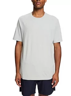 ESPRIT Koszulka męska, 040/jasnoszary, XL - Koszulki męskie - miniaturka - grafika 1