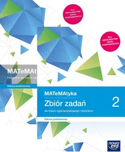 Pakiet MATeMAtyka 2. Podręcznik i zbiór zadań do matematyki dla liceum ogólnokształcącego i technikum. Zakres podstawowy - podręcznik - Podręczniki dla liceum - miniaturka - grafika 1