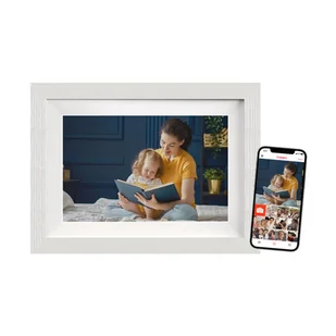 Braun DigiFrame 10W cyfrowa ramka na zdjęcia Biały 25,6 cm (10.1") Ekran dotykowy Wi-Fi - Ramki cyfrowe do zdjęć - miniaturka - grafika 1
