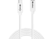 Kable USB - Sandberg USB-C>C M-F USB 3.1 100W, 2M kabel USB USB 3.2 Gen 2 (3.1 Gen 2) USB C Biały - miniaturka - grafika 1