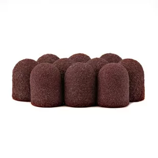 Allepaznokcie Kapturki do pedicure 13 mm gradacja 180 10 szt AlleMed Brązowy Brown - Frezarki do paznokci Allepaznokcie Kapturki do pedicure 13 mm gradacja 180 10 szt AlleMed Brązowy Brown - Frezarki do paznokci - miniaturka - grafika 1
