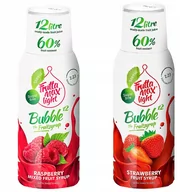 Syropy i koncentraty owocowe - Syropy Fruttamax Malina Light Truskawka Light 500 Ml - miniaturka - grafika 1