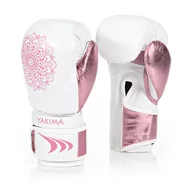 Rękawice bokserskie - Yakimasport Rękawice bokserskie dziecięce MANDALA White/Pink 6 oz - miniaturka - grafika 1