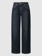 Spodenki damskie - Pepe Jeans Dżinsy "Nicky" - Comfort fit - w kolorze granatowym - miniaturka - grafika 1