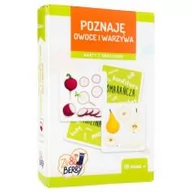 Gry planszowe - Trefl Poznaję owoce i warzywa - miniaturka - grafika 1