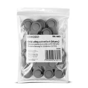 Zabezpieczenia dla dzieci - Zabezpieczenie blokada szafek szuflad drzwi mebli przed dziećmi 10 szt Ricokids - miniaturka - grafika 1