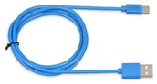 Kable USB - Ibox IKUMTCB USB-A do USB-C 1m 3A niebieski - miniaturka - grafika 1