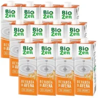Napoje roślinne - Biozen Napój owsiany naturalny Zestaw 12 x 1 l Bio - miniaturka - grafika 1