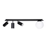 Lampy sufitowe - Albio lampa wisząca 4-punktowa czarna K-4136 - miniaturka - grafika 1