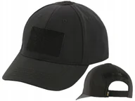 Czapki i chusty sportowe męskie - Czapka Z Daszkiem Taktyczna Elite Flex Rip-Stop M-Tac Czarna L/XL - miniaturka - grafika 1