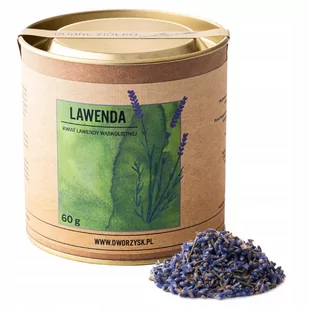 DWORZYSK LAWENDA 100% NATURA 60g - Herbata - miniaturka - grafika 1