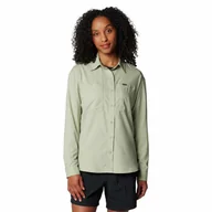Koszule damskie - Damska koszula z długim rękawem Columbia Silver Ridge Utility Long Sleeve safari - L - miniaturka - grafika 1