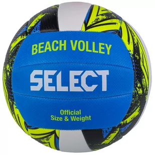 Select Beach Volley v23 Ball BEACH VOLLEY BLU-WHT, unisex, piłki do siatkówki, Niebieskie - Siatkówka - miniaturka - grafika 1