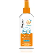 Balsamy i kremy do opalania - Lirene Kids - mleczko ochronne dla dzieci SPF 50, 150 ml - miniaturka - grafika 1