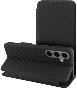 Kabura FOLIO Side Magnet kompatybilny z S-PEN do SAMSUNG S24 ULTRA czarny - Etui i futerały do telefonów - miniaturka - grafika 1