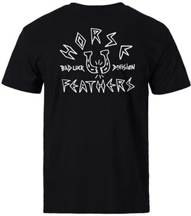 t-shirt HORSEFEATHERS BAD LUCK T-SHIRT Titanium - Koszulki męskie - miniaturka - grafika 1