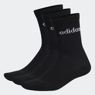 Skarpetki męskie - Skarpety za kostkę ADIDAS C LIN CREW 3P IC1301 – Czarny - miniaturka - grafika 1