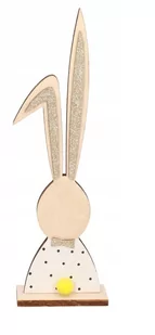 Zając Zajączek Wielkanocny Drewniany Figurka 26cm - Wielkanoc - miniaturka - grafika 1