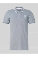 Koszulki męskie - Koszulka polo o kroju regular fit z prążkowanymi wykończeniami model NATE - Blend - miniaturka - grafika 1