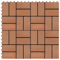 Płytki ceramiczne - Płytki tarasowe 30x30 WPC kolor tektu 22 szt. - miniaturka - grafika 1