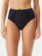 Majtki damskie - Chantelle Figi klasyczne z wysokim stanem C18IC5 Czarny - miniaturka - grafika 1