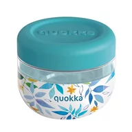 Lunch boxy - Quokka Bubble Food Jar - Pojemnik plastikowy na żywność / lunchbox 500 ml (Watercolor Leaves) - miniaturka - grafika 1