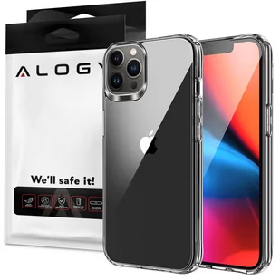 Etui pancerne obudowa ochronna Alogy Hybrid Case do Apple iPhone 13 Pro Przezroczyste + Szkło - Etui i futerały do telefonów - miniaturka - grafika 10