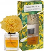 Kadzidła i dodatki - Dyfuzor Zapachowy Bispol Sunny Meadow (Słoneczna Łąka) z Kwiatem 80 ml - miniaturka - grafika 1