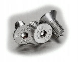 M8x14 ŚRUBA STOŻKOWA IMBUS NIERDZEWNA kwasoodporna A4 7991 (10) - Śruby i nakrętki - miniaturka - grafika 1