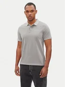 Koszulki męskie - Pepe Jeans Polo New Oliver PM542099 Szary Regular Fit - miniaturka - grafika 1