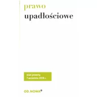 Prawo - Prawo upadłościowe broszura - miniaturka - grafika 1