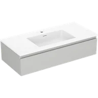 Szafki łazienkowe - Mexen Orio szafka łazienkowa 100 cm z umywalką Otis, 1 szuflada, szara mat/biała mat - 91A10-10023-1-BF62-W18M01 - miniaturka - grafika 1