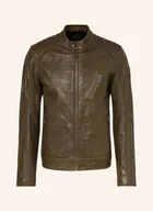 Moda i Uroda OUTLET - Belstaff Kurtka Skórzana gruen - miniaturka - grafika 1