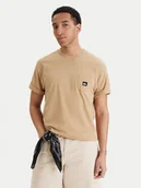 Koszulki męskie - Quiksilver T-Shirt Salt Water EQYZT08205 Beżowy Comfort Fit - miniaturka - grafika 1