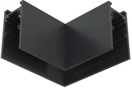 Akcesoria do oświetlenia - Natynkowy łącznik kątowy 10164 do szynoprzewodu magnetycznego czarny - miniaturka - grafika 1
