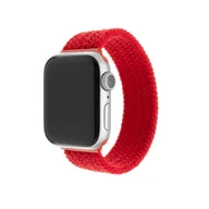 Akcesoria do smartwatchy - Apple Pasek wymienny FIXED Nylon Strap na Watch 38/40mm velikost S FIXENST-436-S-RD) Czerwony - miniaturka - grafika 1