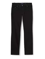Spodenki męskie - EUREX by BRAX Męskie spodnie jeansowe regular fit Style Luke Stretch bawełna, czarny, 33W / 32L - miniaturka - grafika 1