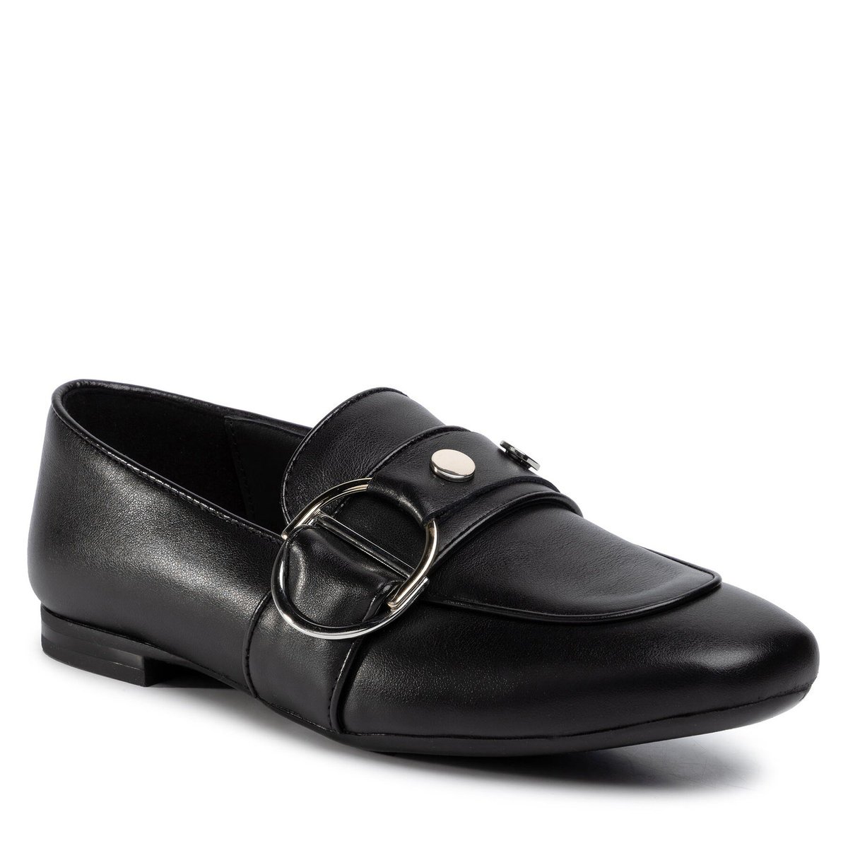 Gino Rossi Loafersy Damskie Czarny DWI968-Z47-0324-9900