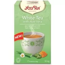 Yogi Tea HERBATA BIAŁA Z ALOESEM BIO (17 x 1,8 g) 30,6 g - - Herbata - miniaturka - grafika 1