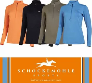 Schockemohle Koszulka damska funkcyjna PAGE STYLE SS22 - Koszulki jeździeckie - miniaturka - grafika 1