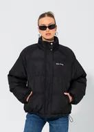 Kurtki damskie - Kurtka lh essentials czarna - miniaturka - grafika 1