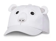 Czapki damskie - Affenzahn Dziecięca czapka baseballowa S 17 cm, biały, S - miniaturka - grafika 1