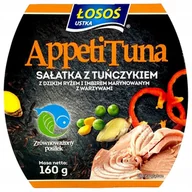 Konserwy i dania rybne - ŁOSOŚ Sałatka z Tuńczykiem, Dzikim Ryżem i Imbirem Marynowanym z Warzywami 160g - miniaturka - grafika 1