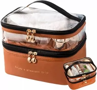 Kosmetyczki, organizery i kuferki - Kosmetyczka Organizera Duża Transparentna - miniaturka - grafika 1