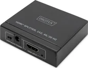 Rozgałęźniki - Digitus Rozdzielacz/Splitter HDMI 2-portowy 4K/30Hz EDID HDCP1.4 - miniaturka - grafika 1
