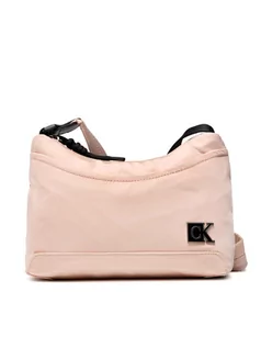 Torebki damskie - Calvin Klein Torebka Feminine Nylon Shoulder Bag K60K608955 Różowy - grafika 1