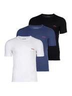 Koszulki męskie - HUGO Komplet 3 t-shirtów 50532811 Kolorowy Regular Fit - miniaturka - grafika 1