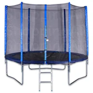 Trampoliny - Spartan: trampolina z siatką ochronną - 180 cm - miniaturka - grafika 1