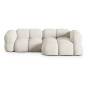 Narożniki - Beżowy narożnik (prawostronny/z szezlongiem) Loretto – Cosmopolitan Design - miniaturka - grafika 1